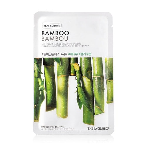 The Face Shop REAL NATURE BAMBOO FACE MASK