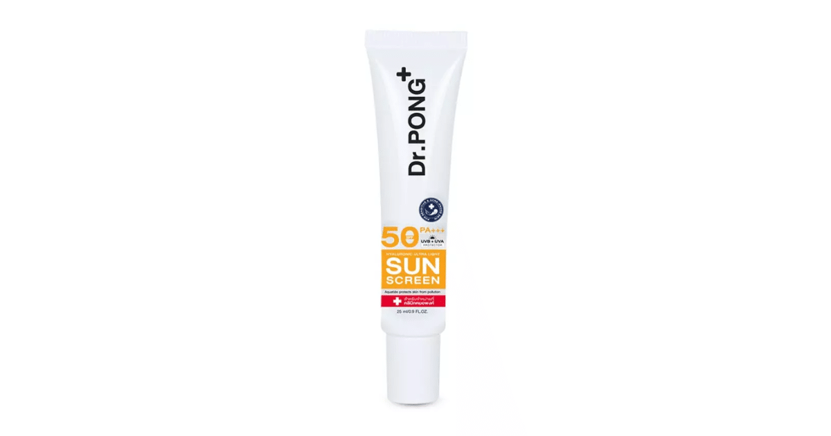 Dr. Pong Hyaluronic Ultra Light Sunscreen with Aquatide SPF50 PA+++