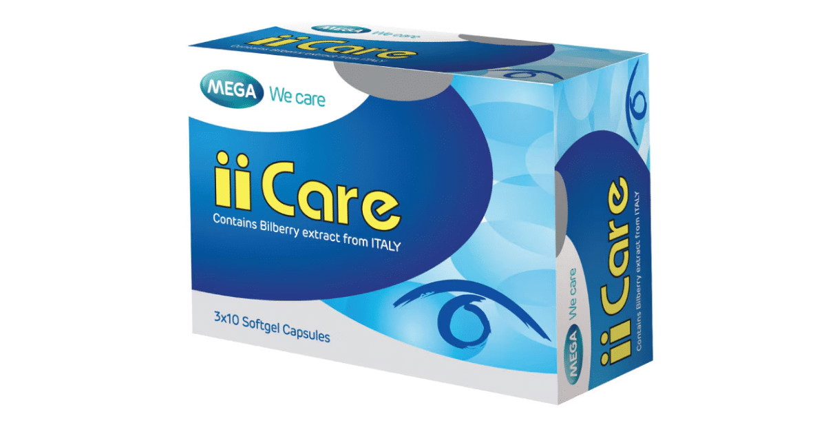 วิตามินบํารุงสายตา MEGA We Care iiCare